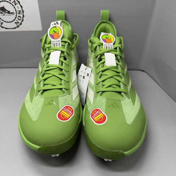 Adidas Adizero Impact GRINCH Green Metal Baseball Cleats JS2978 Men Size 13 NEW main image 5